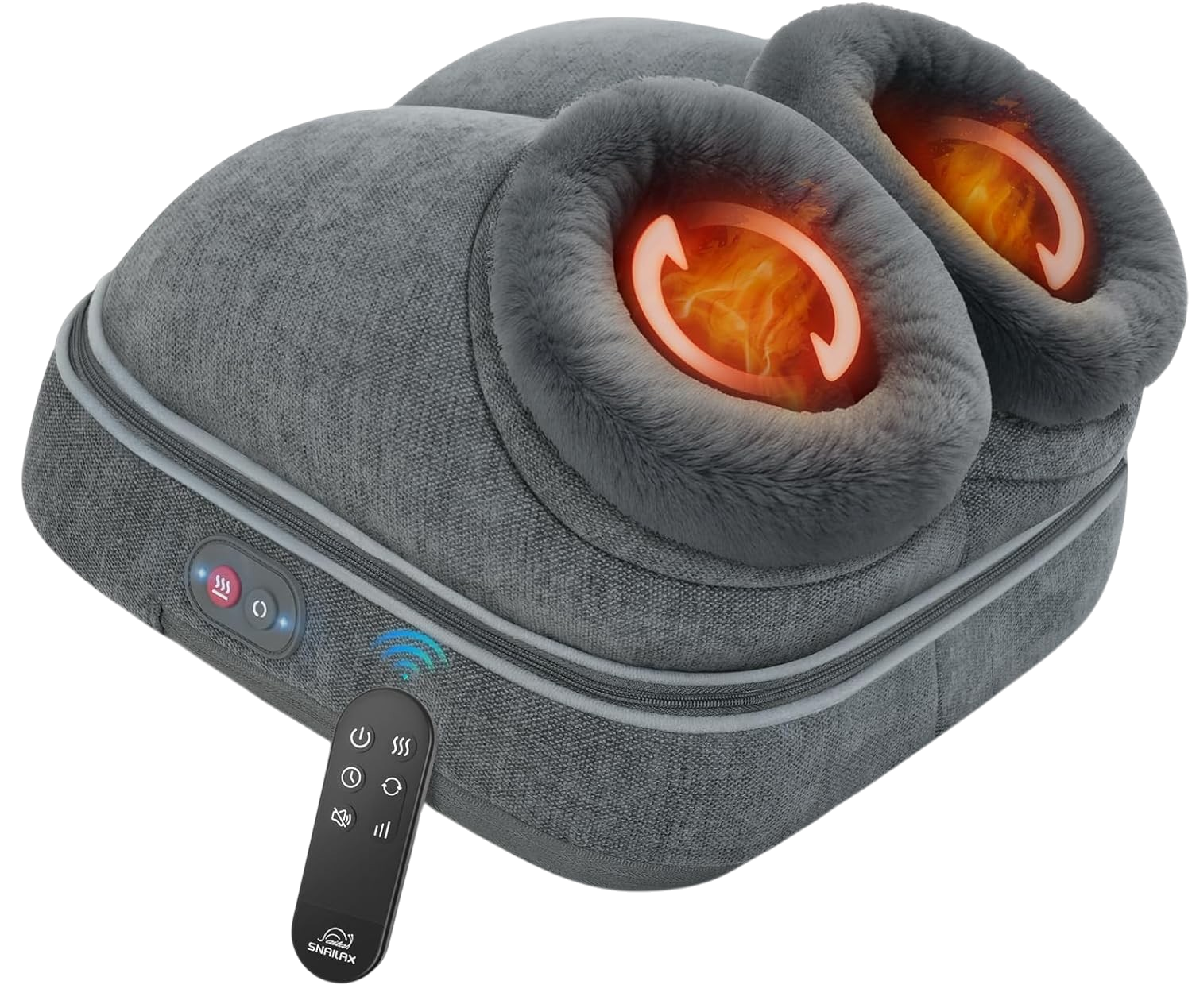 Snailax shiatsu foot massager with heat